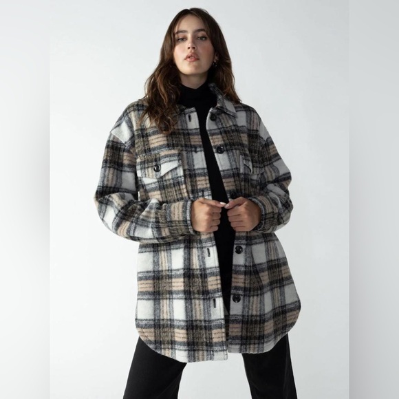 Sanctuary Plaid Town Jacket - Picture 2 of 8